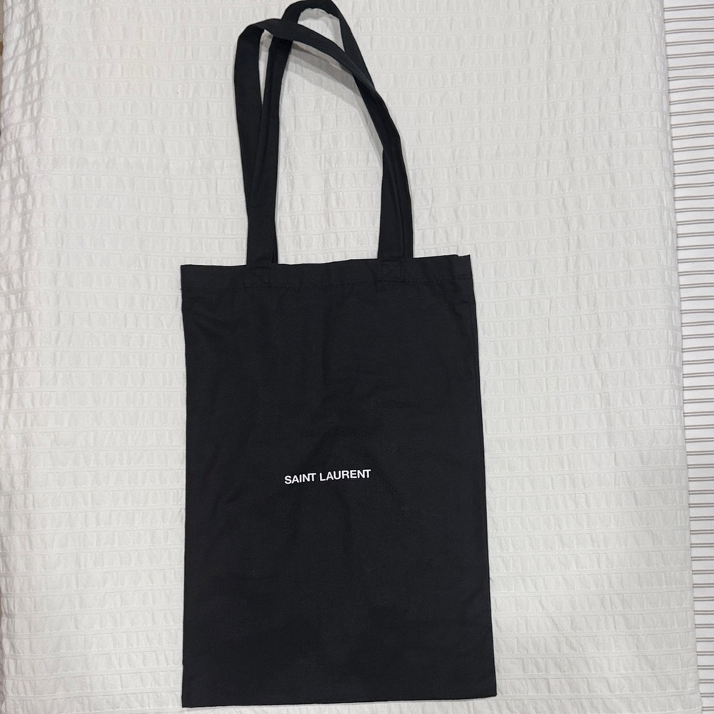 Saint Laurent Fabric Black Tote bag